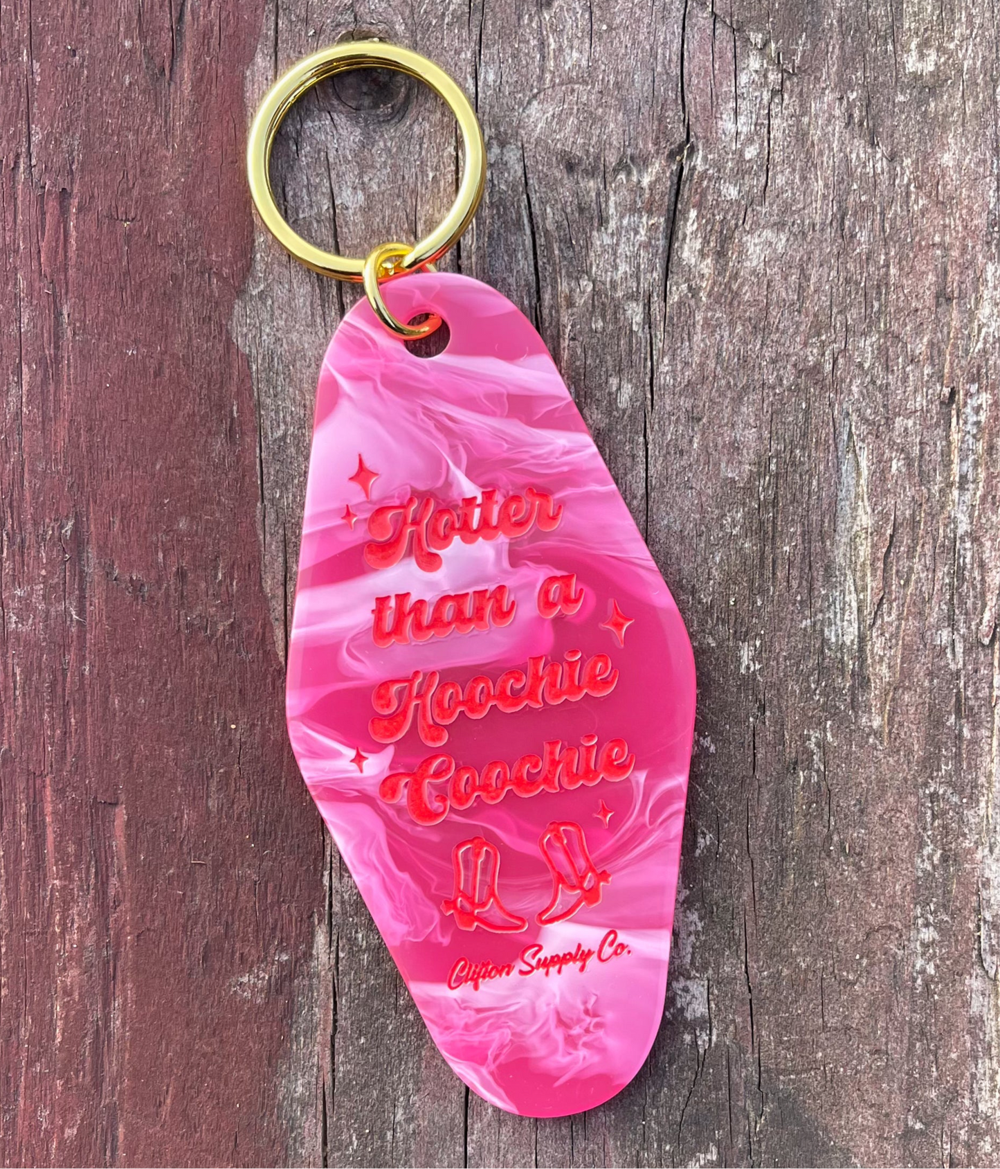 Hoochie Coochie Keyring