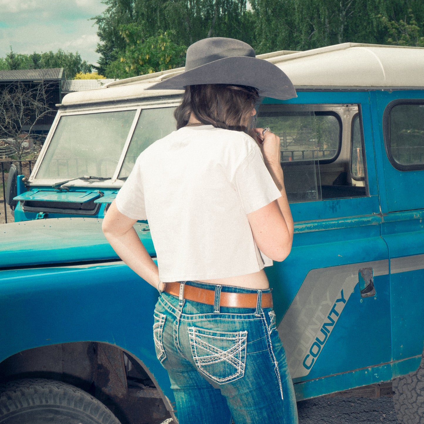 Dreams & Gasoline Crop Tee
