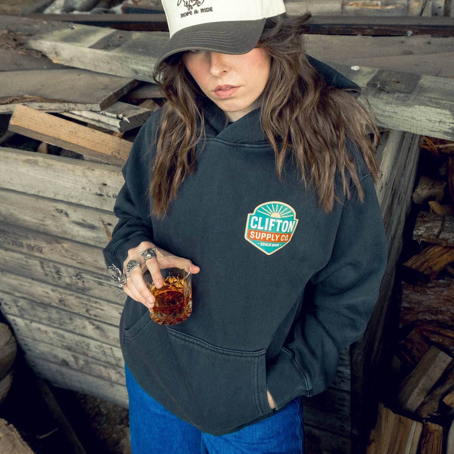 Clifton Badge Hoodie