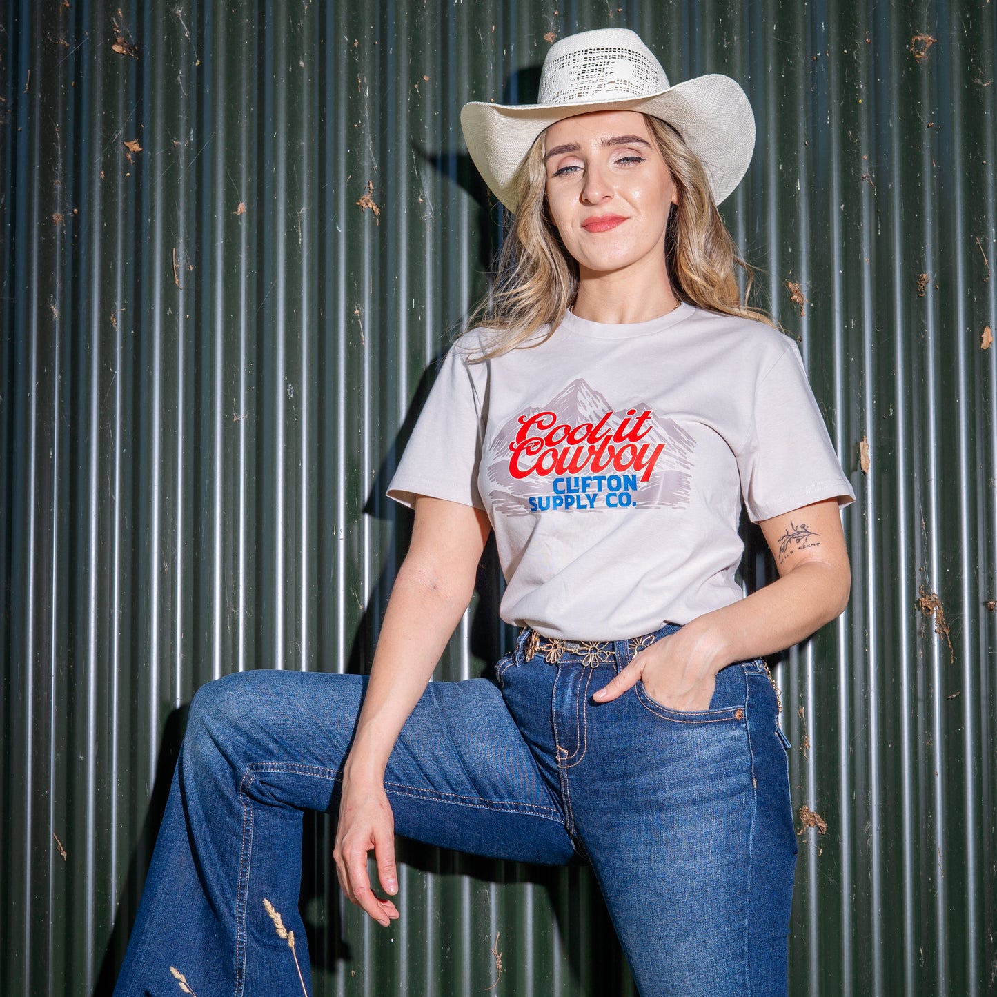 Cool it Cowboy Tee