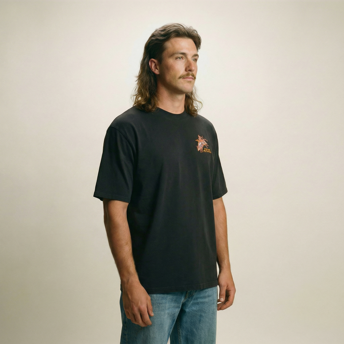 Hold Tight Tee Faded Black