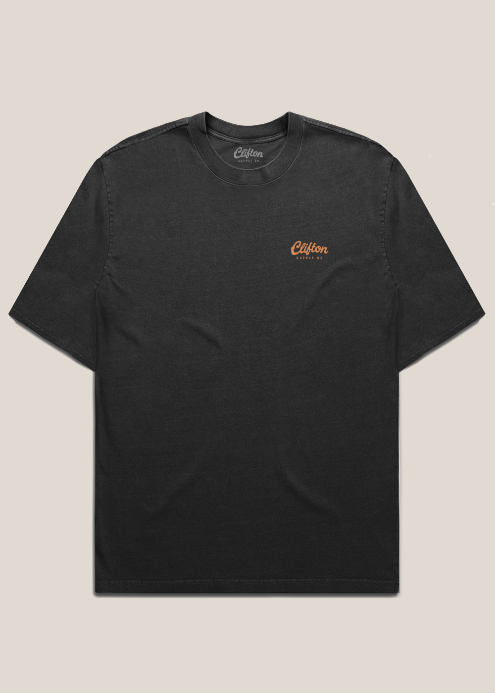 Butcher Shop Tee Faded Black