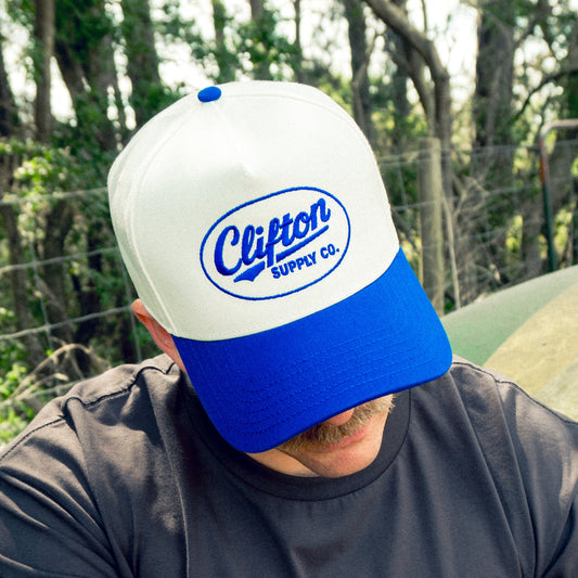 Clifton Blue Logo Hat