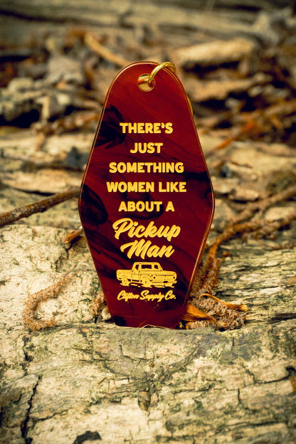 Pick Up Man Keyring