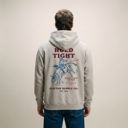 Hold Tight Hoodie Faded Bone