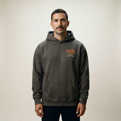 Honky Tonk Hoodie Faded Black