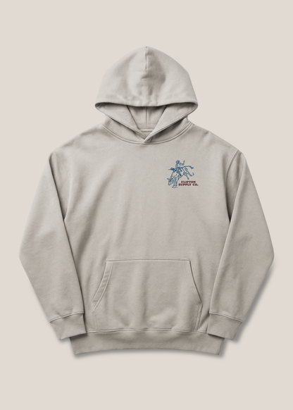 Hold Tight Hoodie Faded Bone