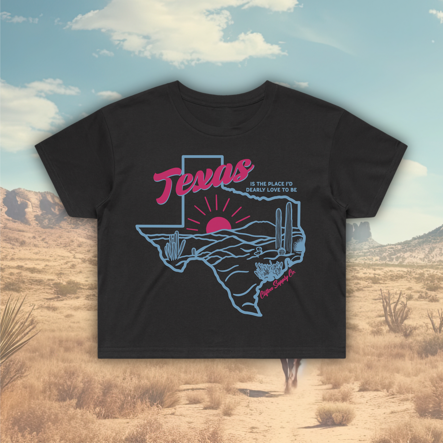 Texas Crop Tee